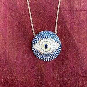 Lovely God's Eye/Evil Eye Necklace